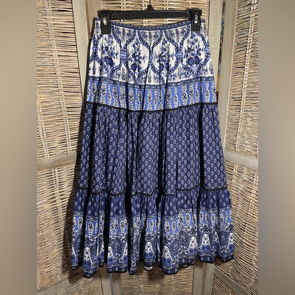 70s Vintage Prairie Skirt - One Size